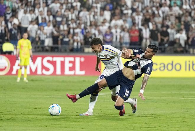 Lance del Alianza Lima - Boca Juniors de Copa Libertadores (Foto: CABJ).