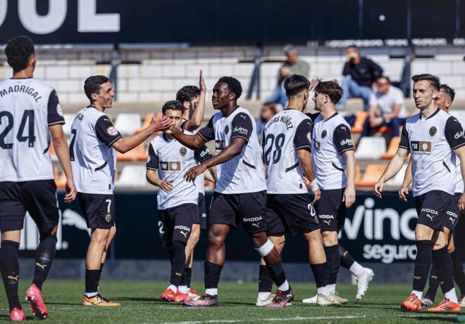 Gol del VCF Mestalla.