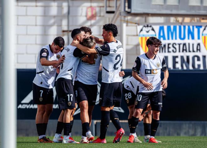 Gol del VCF Mestalla.