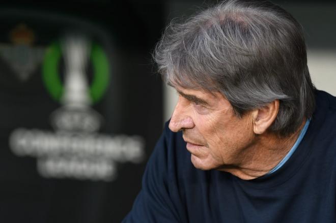 Manuel Pellegrini, en el Betis-Gent (Foto: Kiko Hurtado).