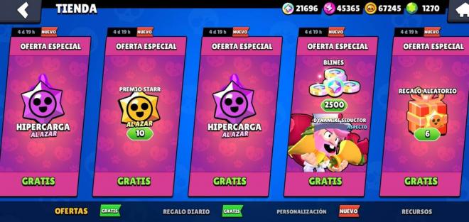 Los regalos de Brawl Stars para San Valentín 2025: skin e Hipercargas gratis