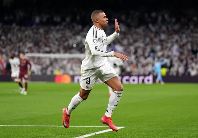 Kylian Mbappé, en el partido ante el Manchester City (Cordon Press)