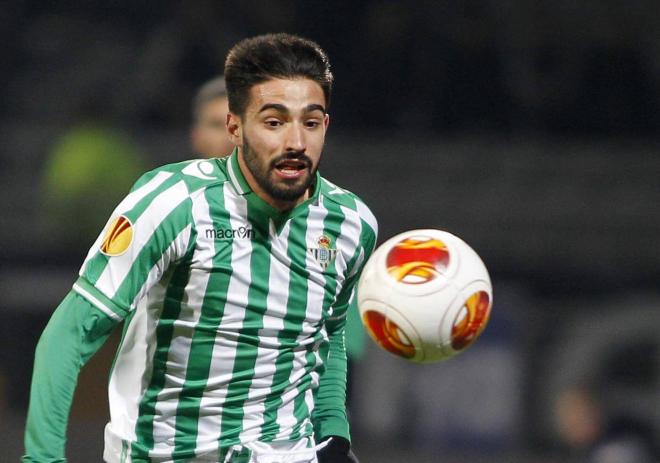 Chuli, en un partido con el Betis (Foto: EFE)