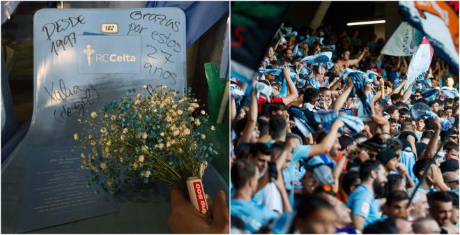 Grada de Gol en Balaídos (Foto: X).