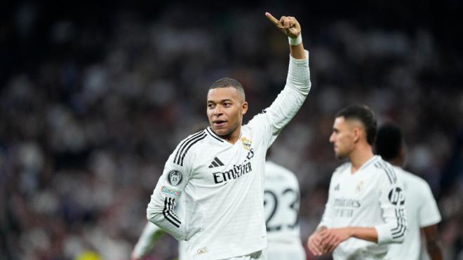 Mbappé celebrando uno de los goles ante el City (Europa Press)