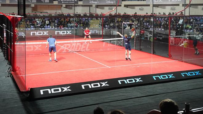 Fotografía durante un partido de A1 Padel en 2024 (A1PADEL)