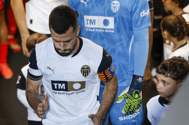 Gayà en Mestalla (Foto: LALIGA)