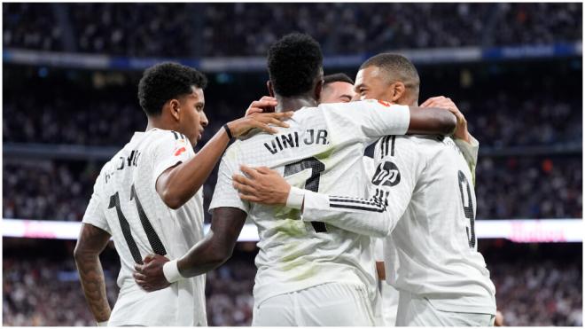 El Real Madrid celebrando una victoria. (Foto: Europa Press)