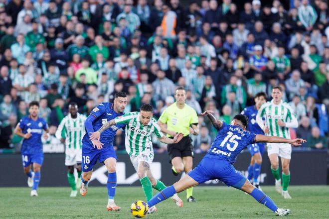 Antony, ante el Getafe (Foto: Cordon Press).