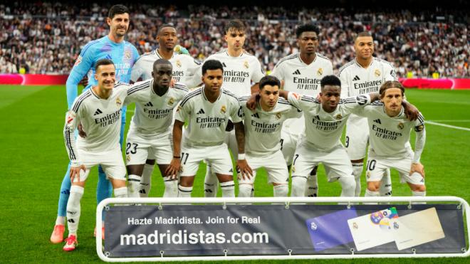 El once del Real Madrid ante el Girona (Cordon Press)