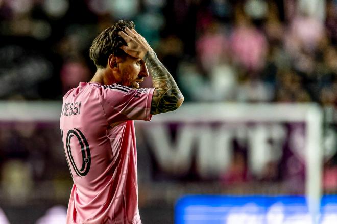 Leo Messi, en un partido de Inter Miami (FOTO: Cordón Press).