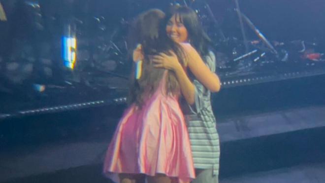 Amaia Romero y Aitana Ocaña, juntas en un concierto (Foto: redes sociales)