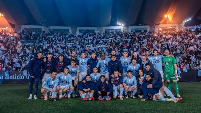 El Celta se despide de la Grada de Gol (Foto: RC Celta).