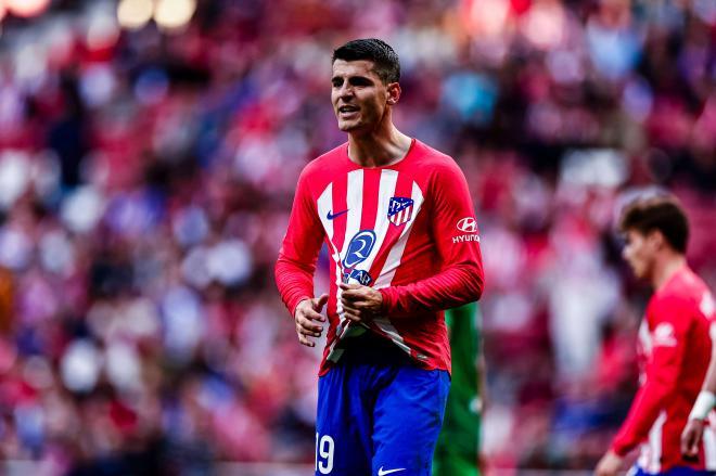 Álvaro Morata en el Atlético de Madrid (Cordon Press)