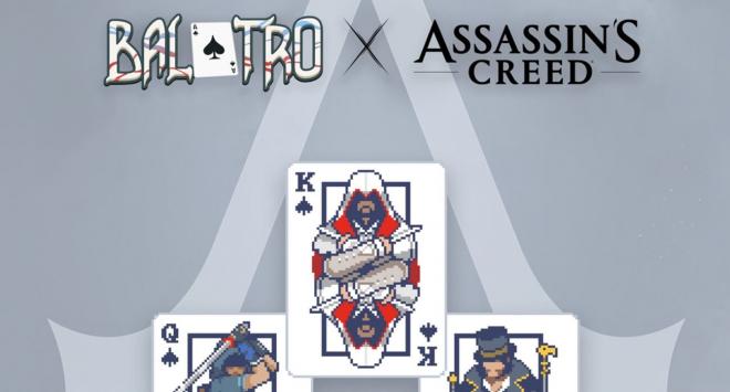 El reciente crossover entre Balatro y Assassin's Creed.