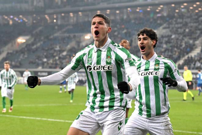 Sergi Altimira celebra su gol en Gante (Foto: Cordon Press).