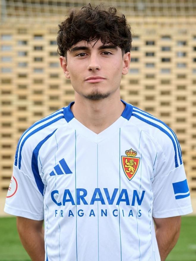 Sergio Beltrán. (Foto: Real Zaragoza)