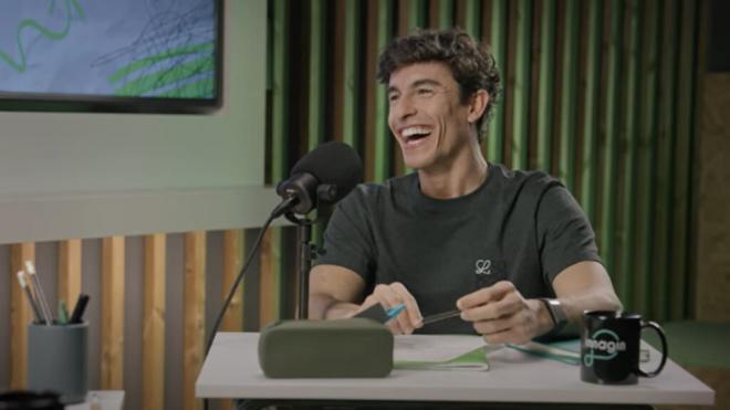 Marc Márquez, en el podcast de Imagin.