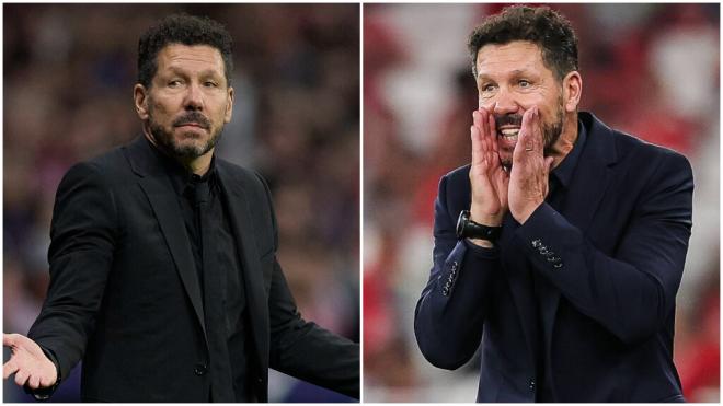 El distinto color de traje de Simeone (Cordon Press)