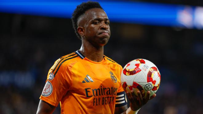 Vinicius en el Real Sociedad - Real Madrid (Foto: EFE)