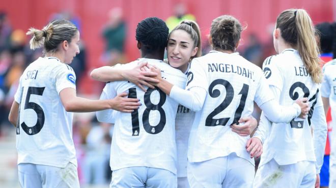 El Real Madrid Femenino celebra un gol (Cordon Press)