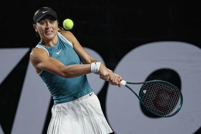 Paula Badosa en el Mérida Open Akron. (Foto: EFE)