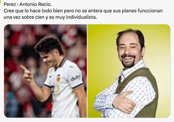 Algunos jugadores del Valencia CF comparados con actores de La que se avecina