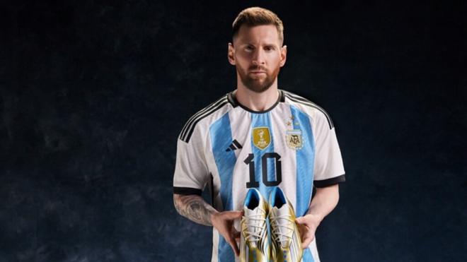 Leo Messi con la camiseta de la selección argentina (Europa Press)