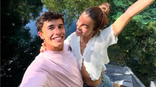 Marc Márquez y Gemma Pinto, de vacaciones en Punta Cana (Foto: @marcmarquez93).