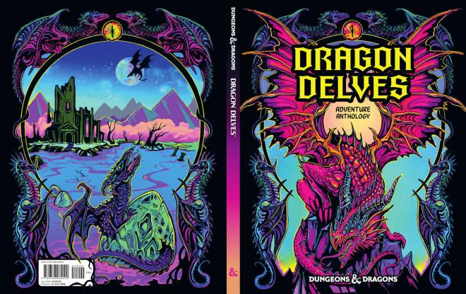 La portada especial de Dragon Delves.