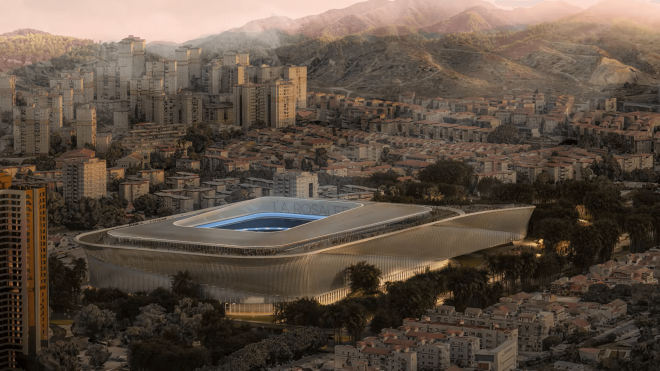 Proyecto del Nuevo Estadio La Rosaleda.