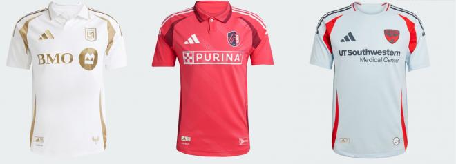 Camisetas presentadas por Adidas para la MLS.