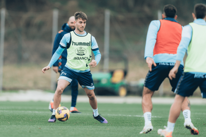 Iker Losada en Afouteza (Foto: RC Celta).