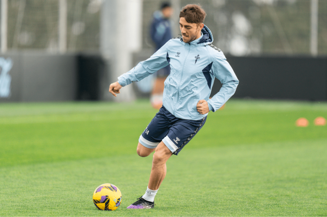 Iker Losada en Afouteza (Foto: RC Celta).