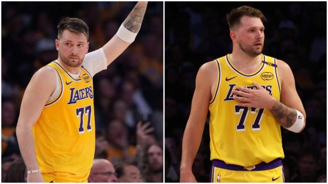 El cambio físico de Luka Doncic en los Lakers (Cordon Press)