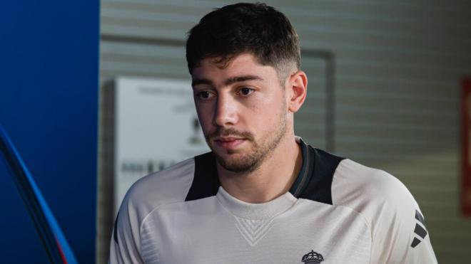 Fede Valverde en un entrenamiento con el Real Madrid (Cordon Press)