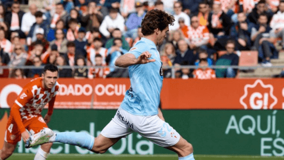 Marcos Alonso ante el Girona (Foto: LaLiga).