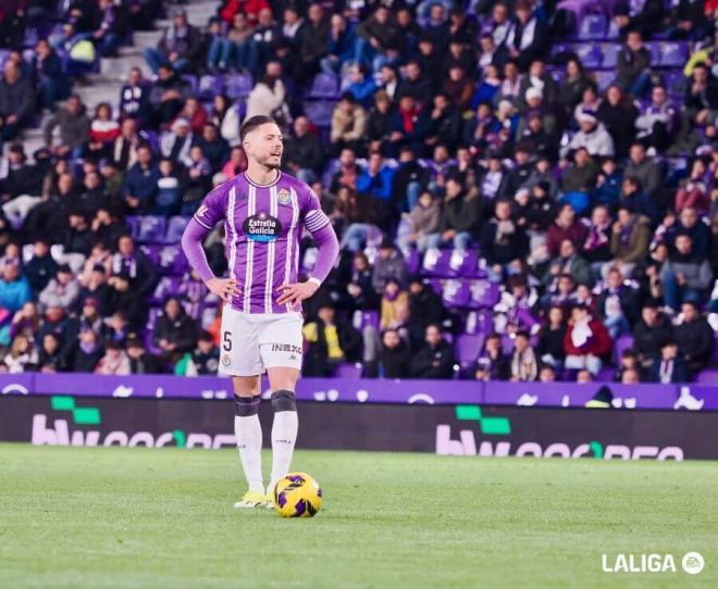 Javi Sánchez, ante Las Palmas.