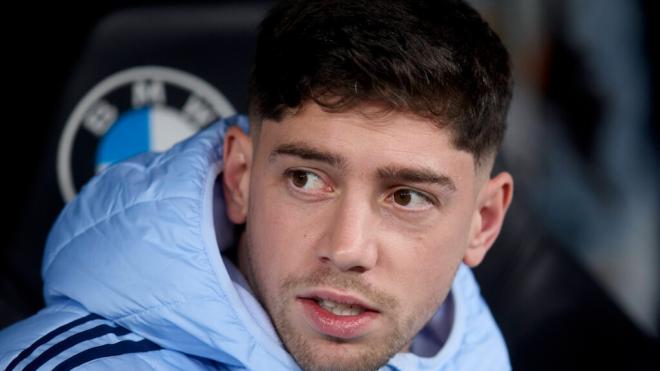 Fede Valverde durante un partido del Real Madrid (Fuente: Cordon Press)