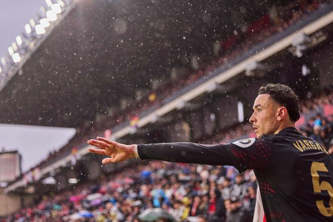 Rubén Vargas, ante el Rayo Vallecano (Foto: Cordon Press).