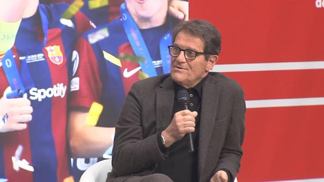 Fabio Capello durante el acto de los Premios Laureus (Fuente: ElDesmarque)