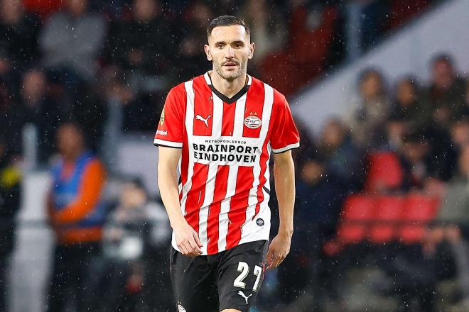 Lucas Pérez, con el PSV Eindhoven (Foto: CordonPress).