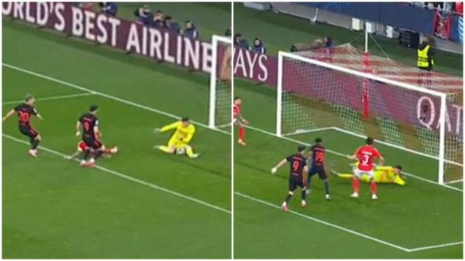 Trublin consiguió impedir el gol del Barcelona a Lewandowski y a Lamine Yamal.