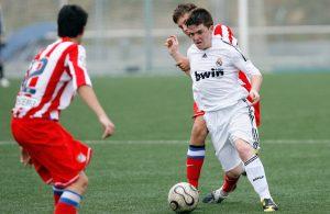 Isi Palazón jugando con el Real Madrid (Foto: Cronicas de Siyasa)