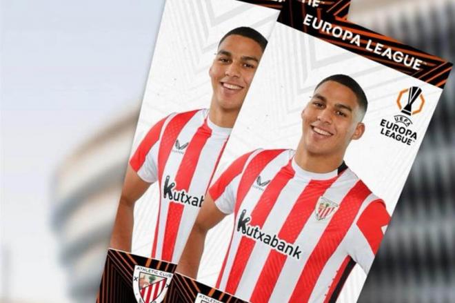 El delantero Maroan Sannadi seguramente debute este jueves en Roma en la competición europea (Foto: Athletic Club).