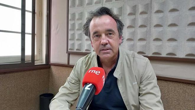 Iván Iglesias en una entrevista para RNE.