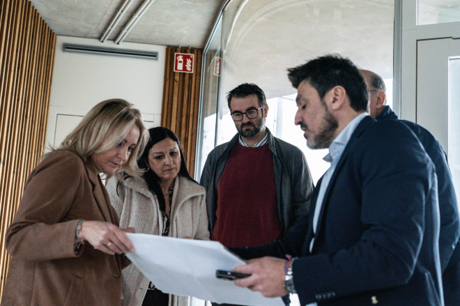 Visita de la Universidad de Vigo a Afouteza (Foto: RC Celta).