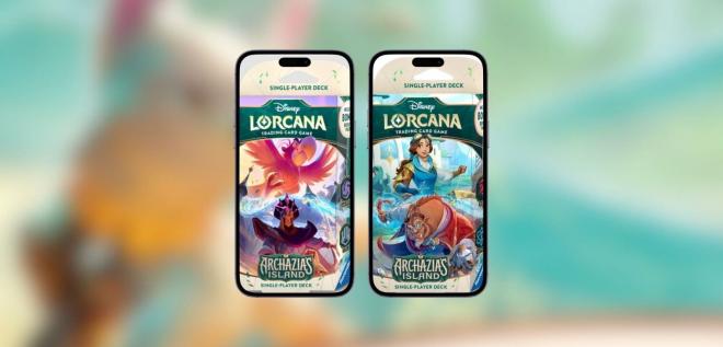 Los dos packs con mazos predefinidos para la expansión Archazia's Island.