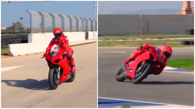 Marc Márquez, en el Aspar Circuit