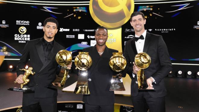 El Real Madrid en los premios Globe Soccer Awards (Cordon Press)